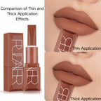 Matte Velvet Lipstick, Long Lasting Waterproof Non-Stick Formula, Smooth Soft Texture, Ideal Lip Makeup Gift