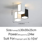 Ultrathin Triangle Ceiling Lights lamps for living room bedroom lustres de sala home Dec LED Chandelier ceiling
