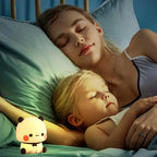 LED Night Lights Cute Panda Silicone Lamp Battery powered Touch Night Lamp Bedside Decor 3 Modes Dimmable Kids Baby nightlight