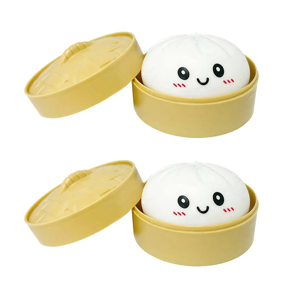Simulation Flash Dumpling Pressure Ball Slow Rebound Soft Pinch Decompression Office Home Decorat  Adults Birthday Gifts