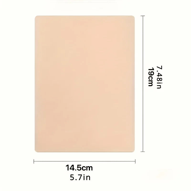 DQFART 1MM Blank Tattoo Practice Skin Book Permanent Makeup Accessories for Beginners and Experienced Artists 10/5/3Pcs