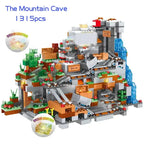 Cretive DIY Game The Farm Cottage Village House Building Blocks Compatible Bricks Toys Birthday Gift