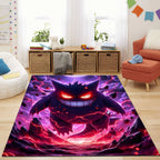 Next Day Shipping P-Pokemon Gengar Carpet Rug for Living Rooms Bedroom Bedside Floor Mat Area Rug Home Decor Gifts Potdemiel