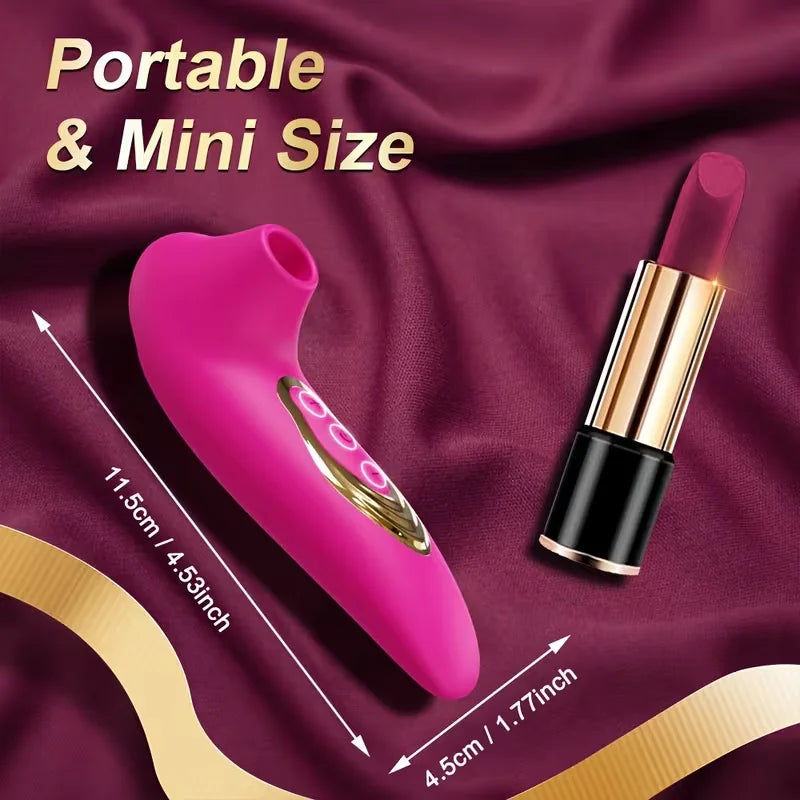 Succionador de Clítoris para Mujer, Vibrador de Pezón, Succionador de Punto G, Estimulador Erótico de Clítoris, Masturbador Feme