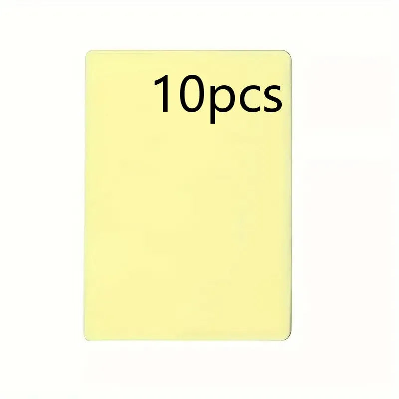 5/50pcs Silicone Tattoo Practice Skin - Double-Sided Fake Leather Sheets for Microblading, Permanent Makeup & Tattoo Training